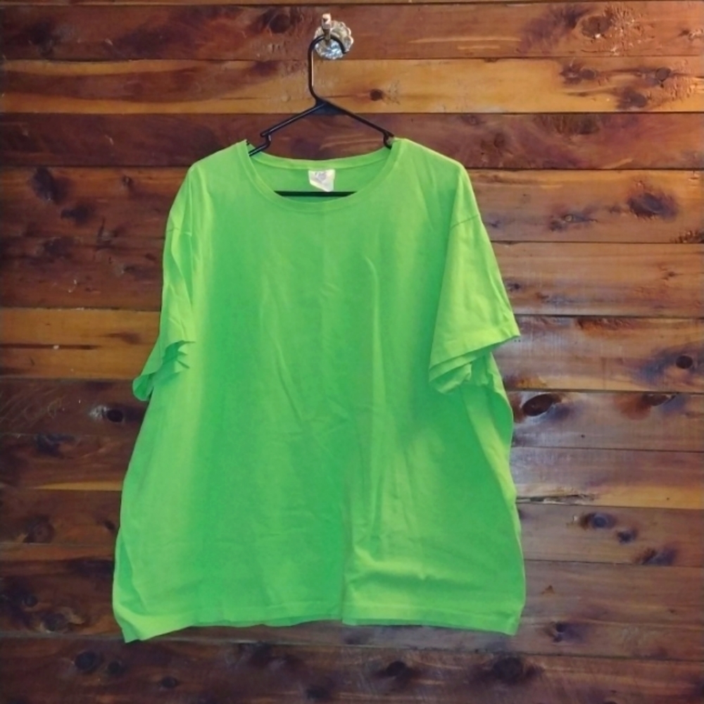Just my size lime green plus size 2x women's top